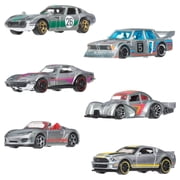 Hot Wheels 1:64 Scale Die-Cast Toy Cars, Set of 6 Zamac Vehicles [Walmart Exclusive]