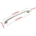 thumbnail image 1 of HW291PLBN021 Apollo Cabinet Pull, 6.4 in. Center to Center, Brushed Nickel - Pack of 10, 1 of 1