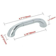 HW296PLCH021 Tempo Pull, 3.78 in. Center to Center, Polished Chrome - Pack of 10