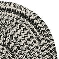 thumbnail image 1 of HW31R120X156 Howell Tweed - Black 10x13 Rug, 100% Polypropylene - Oval., 1 of 2