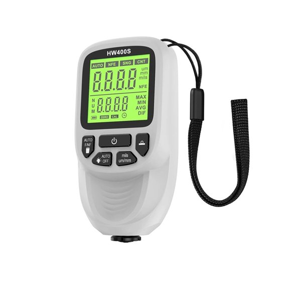 HW400S Car Thickness Gauge Auto Film Paint Tester Coating Meter 0-2000m Test Accessories for Fe/NFE ,Multifunctional