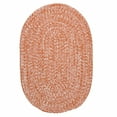 thumbnail image 1 of HW73R120X156 Howell Tweed - Orange 10x13 Rug, 100% Polypropylene - Oval., 1 of 2
