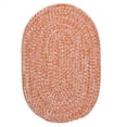 thumbnail image 1 of HW73R144X192 Howell Tweed - Orange 12x16 Rug, 100% Polypropylene - Oval., 1 of 2