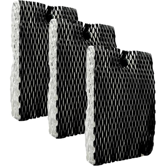 HWF100 Super Wick Humidifier Filter Replacement for Holmes Bionaire Sunbeam HM6000 HM6000RC HM6005 BCM7305 BCM7309 BCM7204 SCM7808 SCM7809, 3 Pack