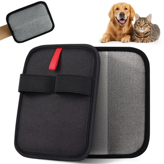 HWGIZP Pet Hair Remover Gloves for Dogs & Cats, grooming tool, double sided,1Pack