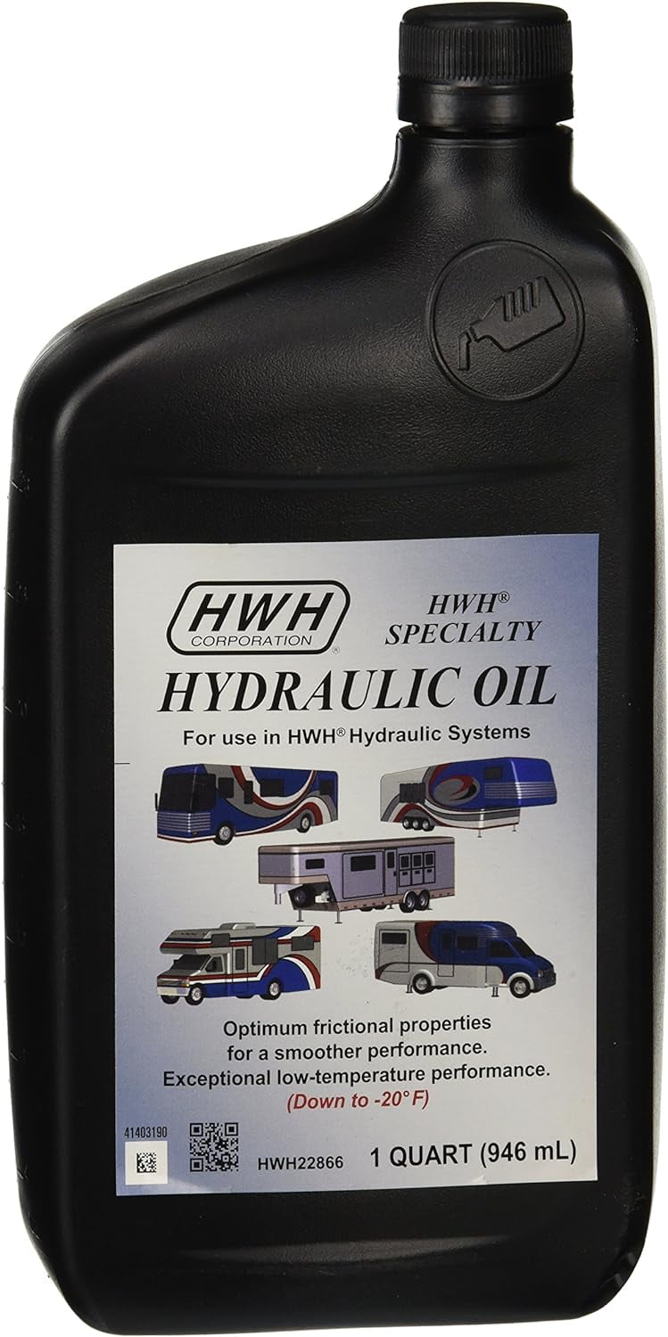 HWH Corporation HWH22866 Specialty Hydraulic Oil FLUID, 1 Qt