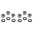 thumbnail image 1 of HWHCGZ 15/16 Inch Faucet Aerator 6 PCS, Kitchen Sink Aerator Replacement Parts, Female Thread Water Saving Faucet Filter with Brass Shell and Gasket for Bathroom,Silver, 1 of 4