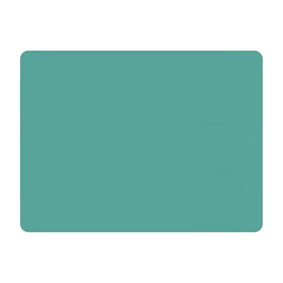 HWHCGZ 1Pack Silicone Placemats, Table Mats, Non-Slip, Easy to Clean, Heat Resistant, 16 x 12 inches x 1.1mm Green