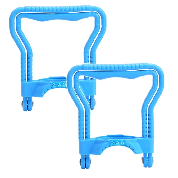 HWHCGZ 2Pcs Heavy-Duty 5 Gallon Water Bottle Handle – Dual-Mode Single or Two-Person Lift, Ergonomic Grip for Easy Carrying, Fits Standard 5-Gallon Water Jugs,Blue