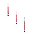 thumbnail image 1 of HWHCGZ 3 Pcs Long Head Deep Hole Marker - Multi-purpose Deep Hole Marker Pens for Construction Bathroom, Nib Size (L x W): 20*1.5mm（3ml）,Blue, 1 of 9