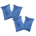 thumbnail image 1 of HWHCGZ 4 Pack Small Pillow, Cooling Memory Foam Mini Pillow 11 X 7 Inches for Sleeping Machine Washable Travel Pillows Blue, 1 of 9