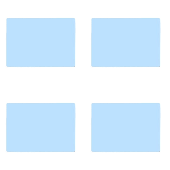HWHCGZ 4Pcs 12*15.7inches Silicone Mats For Kitchen Counter Non Slip Large Countertop Protector Mat Heat Mat Silicone Craft Mat Silicone Placemat Blue