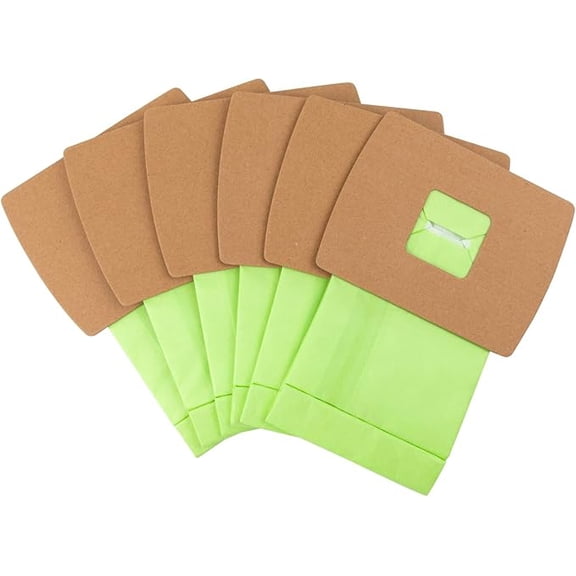 HWHCGZ 6-Pack Type BB Canister Bags Replacement Fit for Oreck XL Canister Vacuum bags Buster B,PKBB12DW BB180 BB280 BB850 BB870 BB900 BB1000 MV160 One Size Green*6