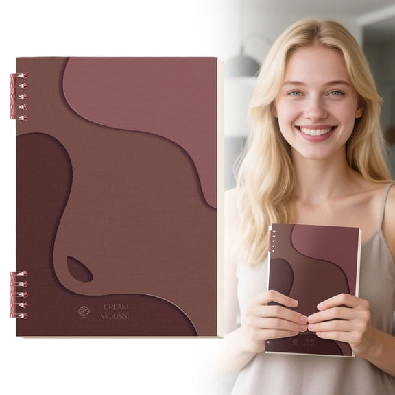 HWHCGZ 60 Pages B5 Journaling Notebooks, 100 Gsm Paper Thick Lined Journal Notebook for Women Men, Journals for Writing Soft Cover College Supplies for for Work Note Taking, Perfect for Office School