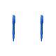 thumbnail image 1 of HWHCGZ Blue Line Fluorescent Highlighter Pen | 10mL Chisel-Tip Long-Length Marker with Pen Clip, Neon Clear View Bright Quick Dry for Note Taking & Studying, 2Pcs, 1 of 4