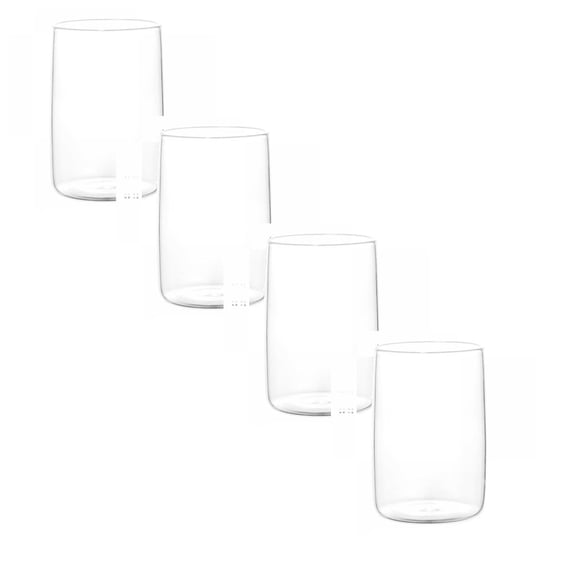 HWHCGZ Circle Base Glass Cups 1pcs 300ml High Borosilicate Heat-resistant Drinking Glasses for Milk Juice Kitchen Glassware Tall Water Tumblers