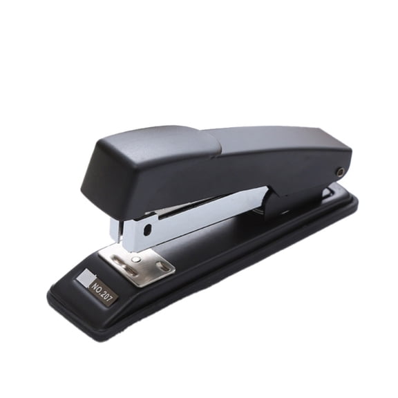 HWHCGZ Economy Full-Strip Stapler, 20-Sheet Capacity, 3-Inch Throat, Black