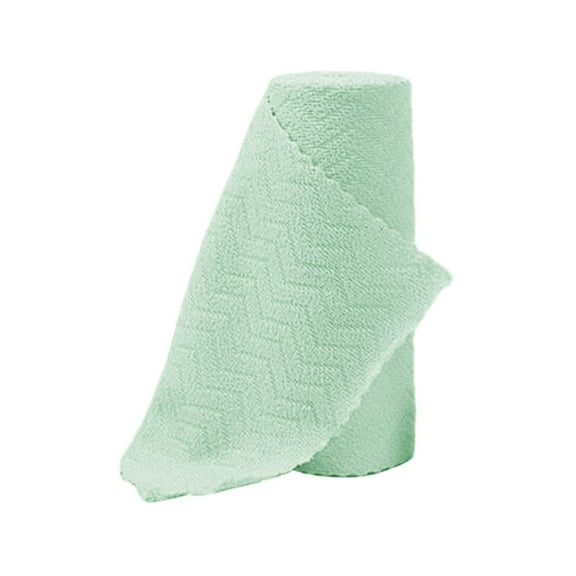 HWHCGZ Microfiber Cleaning Cloths Roll 30 Block Dry/ Use Dish Towels Reusable Paper Towels Tear Cloth Absorbent & Fast Drying Kitchen Cleaning Light Green