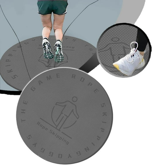 HWHCGZ Non-Slip Impact Absorbing Fitness Mat - Anti-Skip Exercise Mat for Home Gym & Sports Training