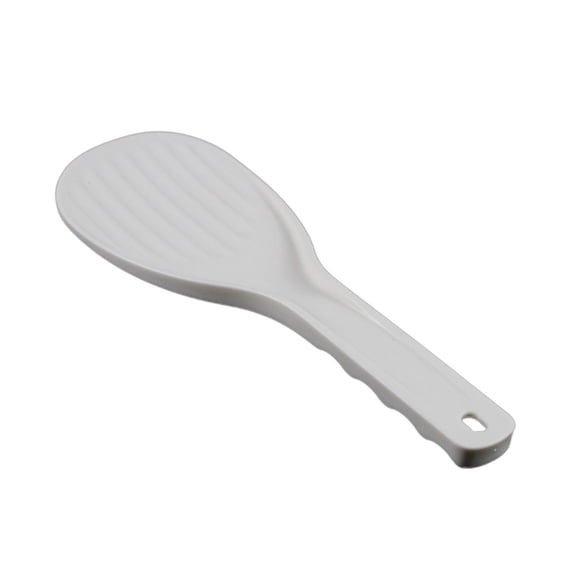HWHCGZ Non-Stick Rice Spoon - One-Piece Design Rice Scoop, Ideal for Kitchen & Restaurant Cooking Utensils White