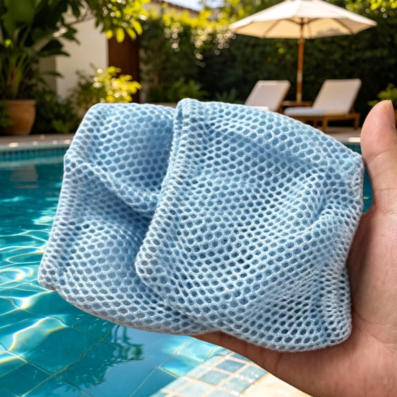 HWHCGZ Pool Meshes Strainer Hot Tubs Cartridges Protective Net for Hot Tubs Filter Cartridges Accessories Swimming Pool Skimmer Basket,1Pcs