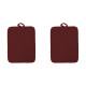 thumbnail image 1 of HWHCGZ Pot Holders for Kitchen Heat Resistant, Cotton Hot Pads for Kitchen Counter Table, Kitchen Pot Holders with Pocket, 9*7In, Red, 2Pcs, 1 of 4