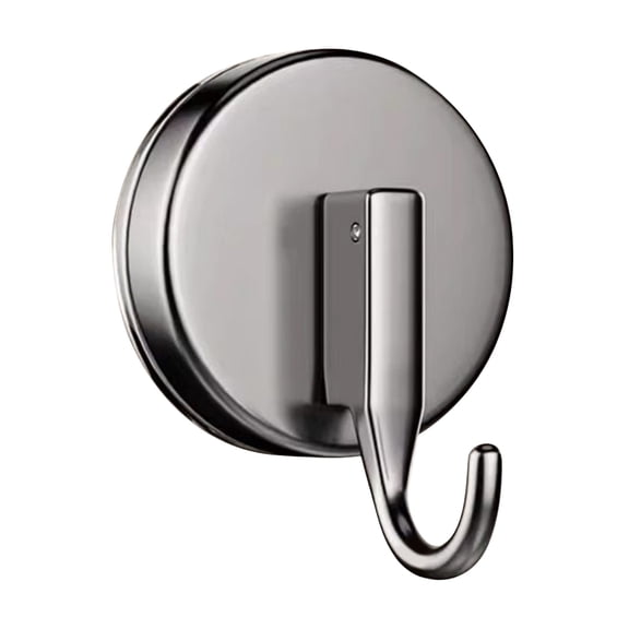 HWHCGZ Wreath Hanger for Front Door, Upgraded Suction Cup Reef Hook for Glass Window/Over Door, Christmas/Thanksgiving/Halloween/Easter/Valentine/Spring/Summer/Fall (Silver, 1-Pack)