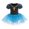 thumbnail image 1 of HWJAD Ballet Leotards for Girls 3-9Y Toddler Girls Dance Leotards with Tutu Skirt Performance Ballerina Outfit, 1 of 9