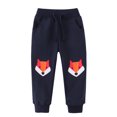 thumbnail image 1 of HWJAD Drawstring Sweatpants for Boys Toddler Kids Long Joggers with Pocket Cotton Sweats Pants, 1 of 7