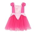 thumbnail image 1 of HWJAD Princess Dress for Toddler Girls Puff Short Sleeve Birthday Party Dresses for 2-7Y Kids Girl, 1 of 8