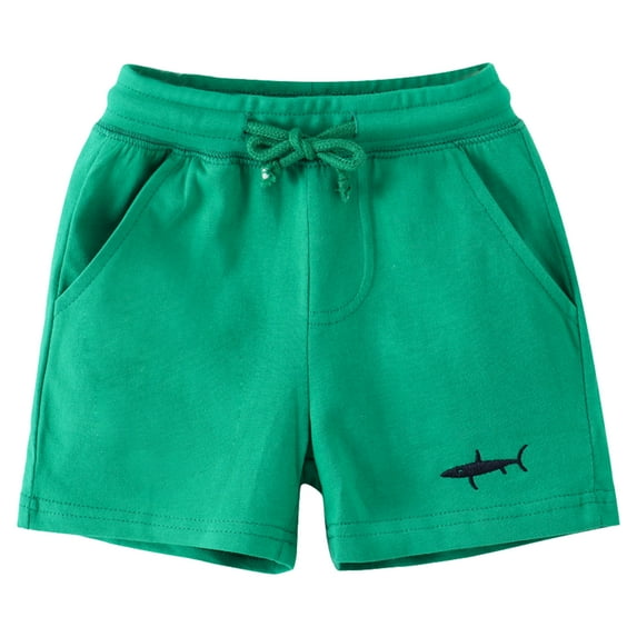 HWJAD Toddler Baby Boys Girls Shorts Summer Casual Elastic Waist Shorts Pants Jogger Athletic
