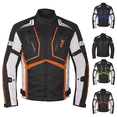 thumbnail image 1 of HWK Scorpion Motorcycle Jacket for Men and Women - Cordura Fabric, Foam Padded, Orange, Large, 1 of 7