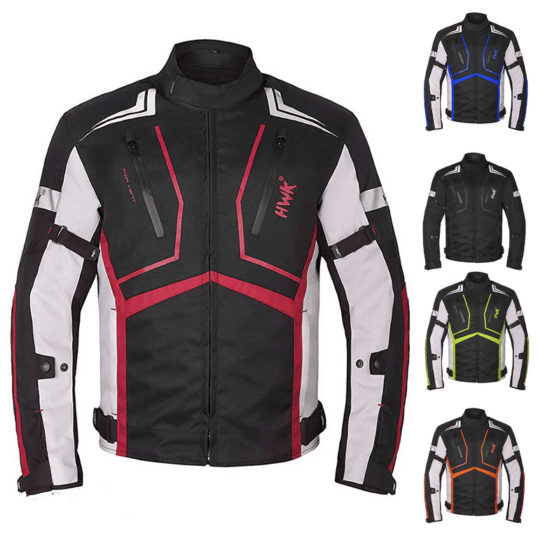 HWK Scorpion Motorcycle Jacket for Men and Women Armored Cordura