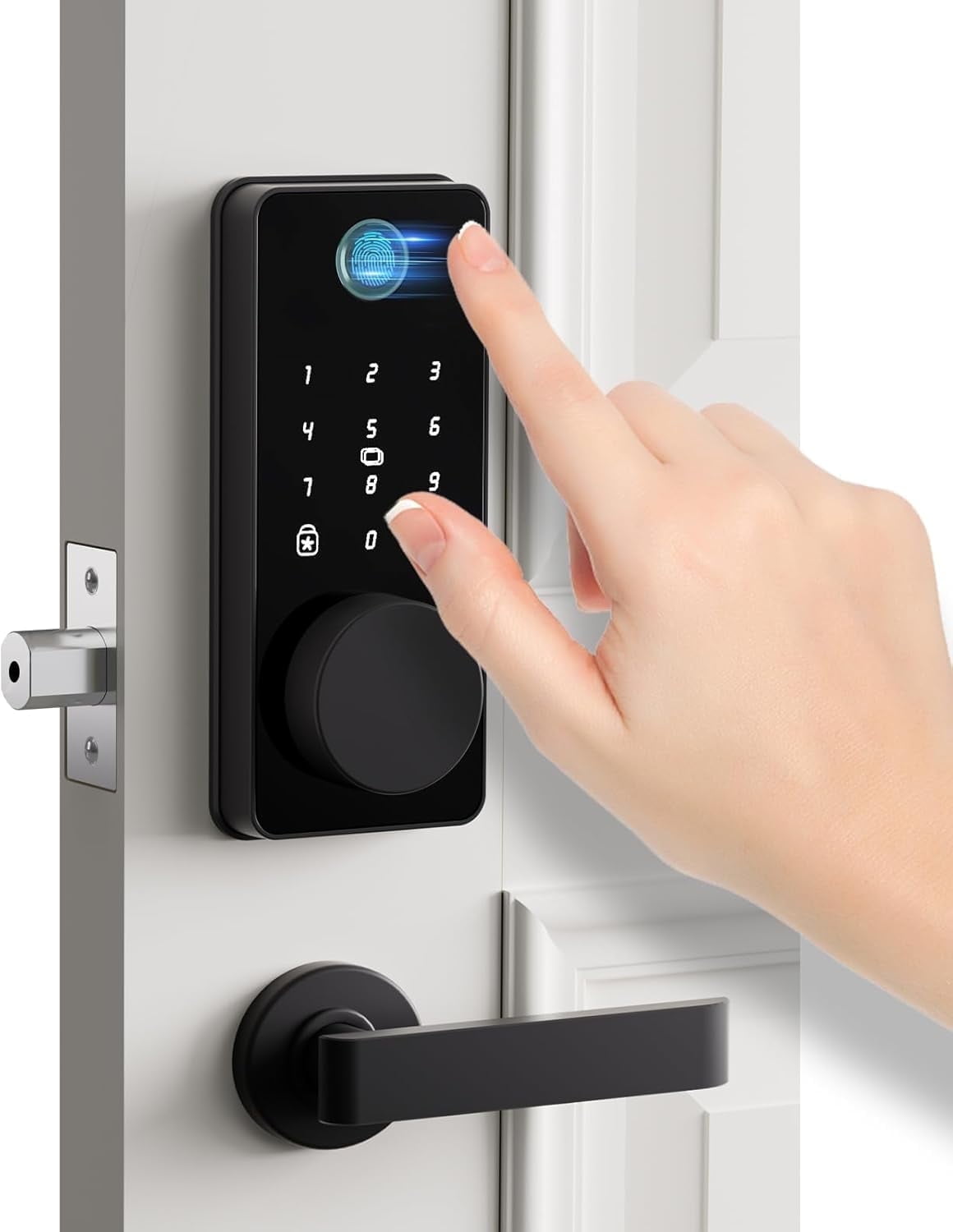 Keyless Entry Door Lock, Biquole Smart Lock With Keypad, Aut - View #6