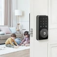 thumbnail image 1 of HWKTSMA Keyless Entry Door Lock with Keypad, Smart Deadbolt Lock for Front Door with 2 Keys, Auto Lock, Easy Installation,Glossy Black, 1 of 8