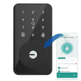 thumbnail image 1 of HWKTSMA Smart Lock, 4-in-1 Keyless Entry Door Lock for Front Door, Digital Door Lock with Keypad, Bluetooth and App Control Key Lock, 1 of 8