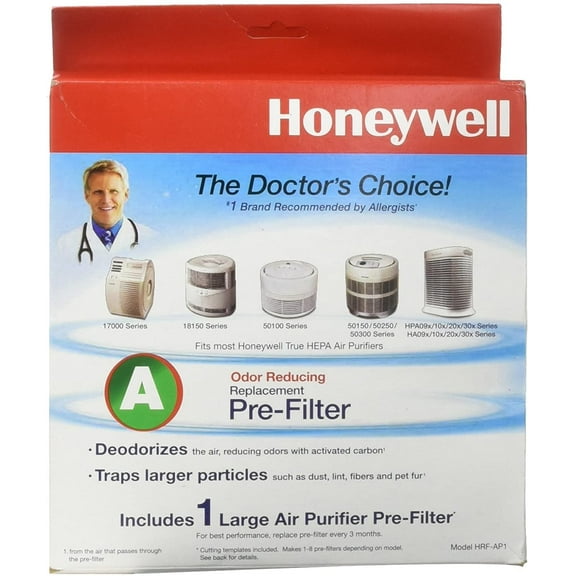 Honeywell Universal Pre-Filter HWLHRFAP1 - Air Purifier Filter - 1 Pack