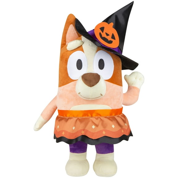Halloween Porch Greeter Bingo as Witch Bluey 14.56 in x 12.59 in x 24.01 in 1.60 lb Indoor/Outdoor Halloween Decoration
