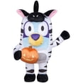 thumbnail image 1 of Halloween Porch Greeter Bluey in Zebra Costume 14.17 in x 11.41 in x 19.68 in 1.73 lb – Indoor/Outdoor Halloween Decoration, 1 of 6