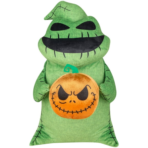 Halloween Porch Greeter Oogie Boogie w/ Jack Pumpkin Head Disney 9.44 in x 7.87 in x 17.71 in 1.86 lb Indoor/Outdoor Halloween Decoration
