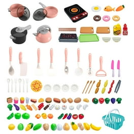 Kids Cooking Sets 75pcs Play Food Sets for Kids Kitchen, Kids