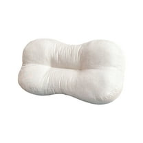 HWRETIE Ergonomic Memory Foam Office Nap Pillow,Lumbar Back Support Chair Cushion with Washable Cover,Desk Sleeping Pillow for Adults