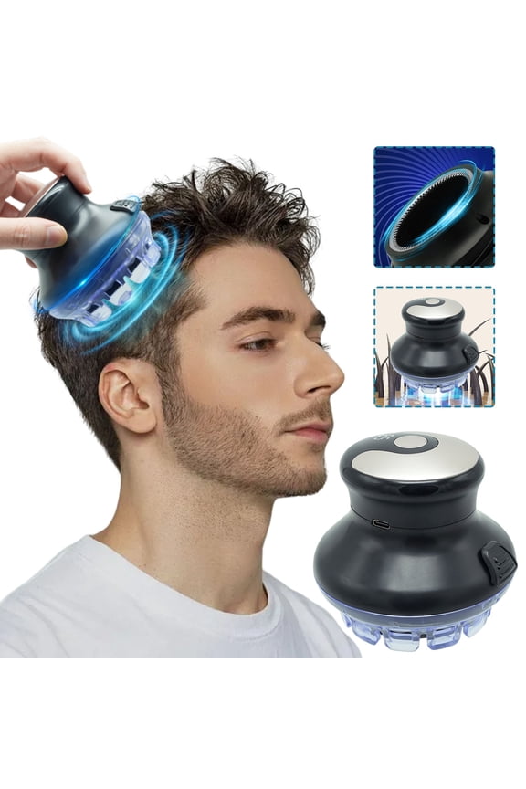 Flying Saucer Hair Clipper,Small Digital Hair Cutter for Home or Salon,Fast Precise Styling Tool for Short Hair