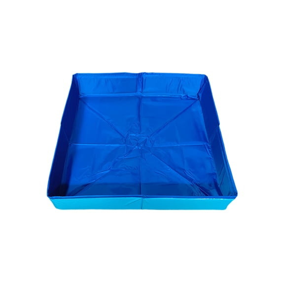 HWRETIE Foldable Pet Ball Pit Play Pool Portable Pop Up Activity Pool for Small Pets Easy Setup Thick Durable Playpen for Indoor Outdoor Use