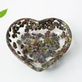 thumbnail image 1 of HWRETIE Heart Shaped Resin Bowl,Transparent Decorative Bowl with Pattern for Jewelry Storage,Candy Dish and Home Decor, 1 of 7