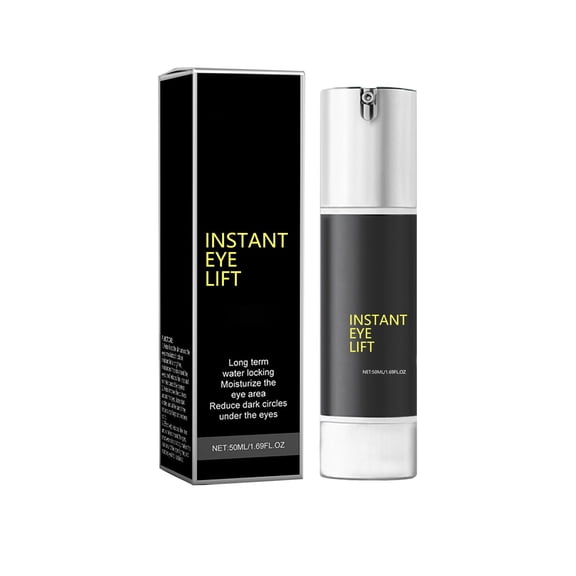 HWRETIE Instant Lift Eye Cream for Firming and Hydration,Moisturizing Anti-Wrinkle Under-Eye Treatment to Reduce Bags and Fine Lines,Lightweight Eye Care 50ml
