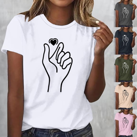 HWRETIE Oversized Tshirts for Women,Summer T Shirt,Plus Size Loose Girl Short Sleeve Graphic Casual Tees Womens Tops Black
