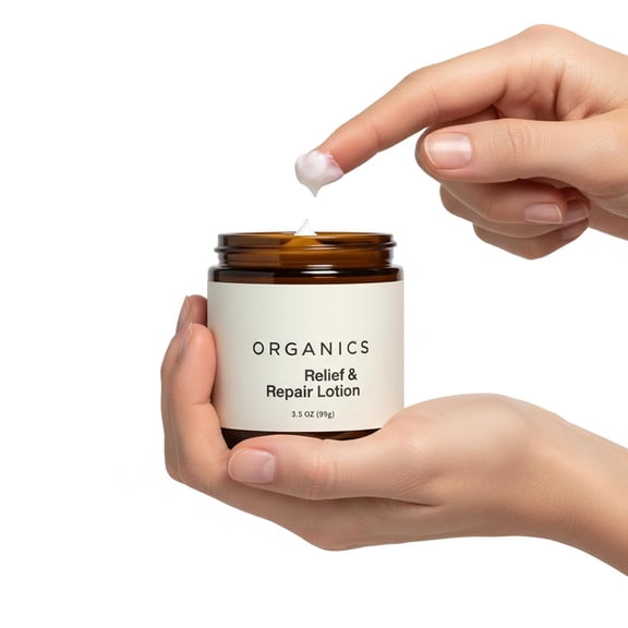 HWRETIE Relief and Repair Lotion with Natural Plant Ingredients,Daily Skin Nourishment for Healthy Soft Skin 99g