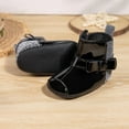 thumbnail image 1 of HWRETIE Walking Shoes,Baby Walking Shoes Sparkling Leather Boots Warm Bowknot Infant Winter Toddler Shoes Baby Autumn Fashionable Crib Shoes 0-18 Months Boots Black, 1 of 9
