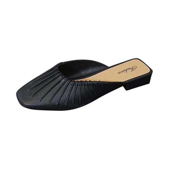 UTTOASFAY Women's Flat Sandals,Casual Open Toe Spring Summer Sandals,Lightweight Slip-On Shoes,Com-fortable Outdoor Walking Everyday Footwear